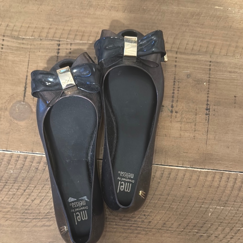 Melissa Women's Black Ballet Flats